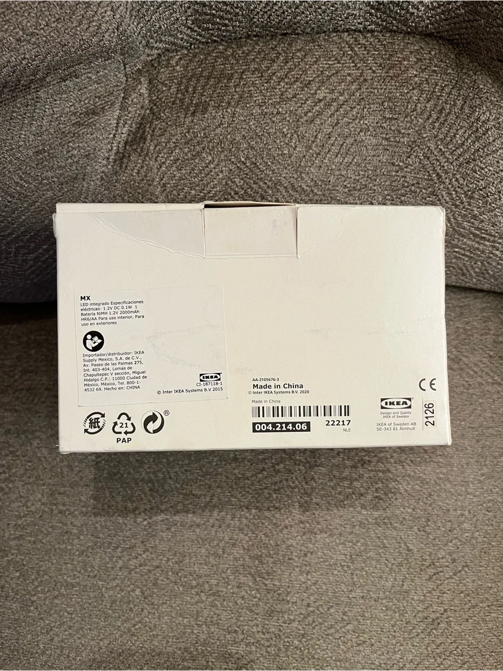 IKEA SOLARVET Warm White Outdoor String Lights